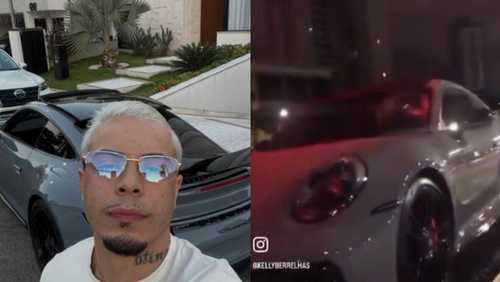 MC Tuto é preso após atropelar jovem com Porsche em São Paulo