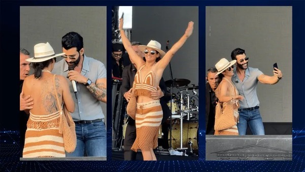 Fã que invadiu palco para tirar selfie com Gusttavo Lima perde o celular