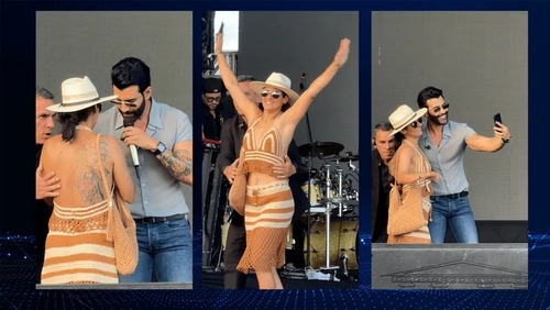 Fã que invadiu palco para tirar selfie com Gusttavo Lima perde o celular