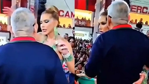 Virginia Fonseca é flagrada levando 'bronca' em ensaio na Grande Rio