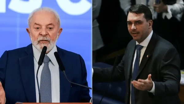 Paraná Pesquisas: Lula tem 45,3% de rejeição; Flávio Bolsonaro 44,7%