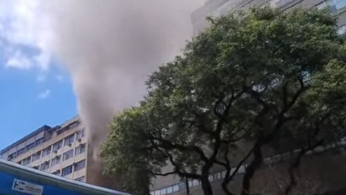 Incêndio atinge prédio do InCor em São Paulo