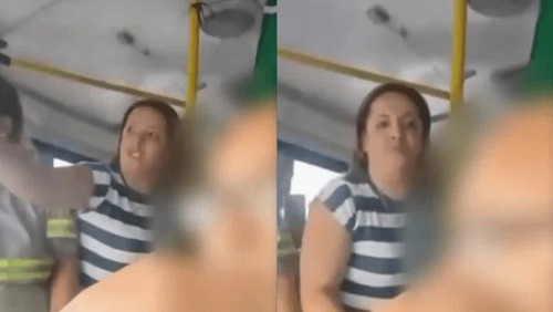 Motorista de ônibus é agredido após se recusar a atravessar enchente
