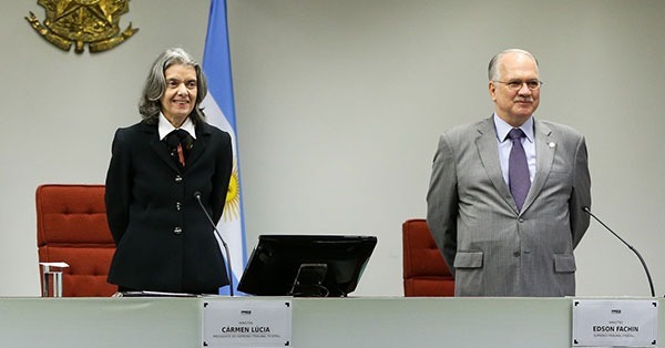 Cármen Lúcia será relatora de Código de Ética do STF, anuncia Fachin