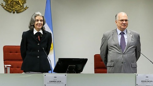 Cármen Lúcia será relatora de Código de Ética do STF, anuncia Fachin