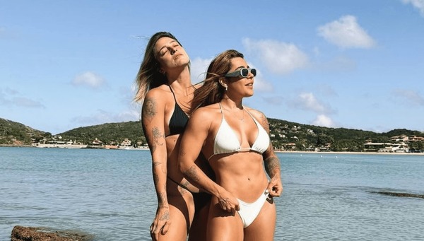 Grávida, Lauana Prado confirma volta com Tati Dias: "Estamos namorando"