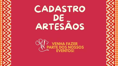 Prefeitura abre cadastro anual para artesãos participarem da programação cultural de 2026