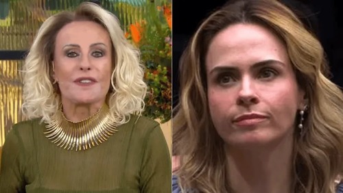 VÍDEO: Ana Maria Braga diz que "daria uma surra" em Ana Paula Renault