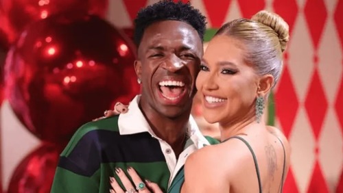 Virginia faz aulas de inglês para acompanhar Vini Jr. na Copa do Mundo