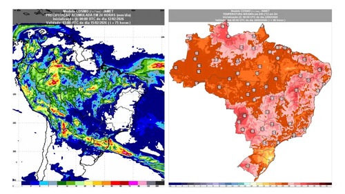 Carnaval terá chuva e calor em boa parte do país