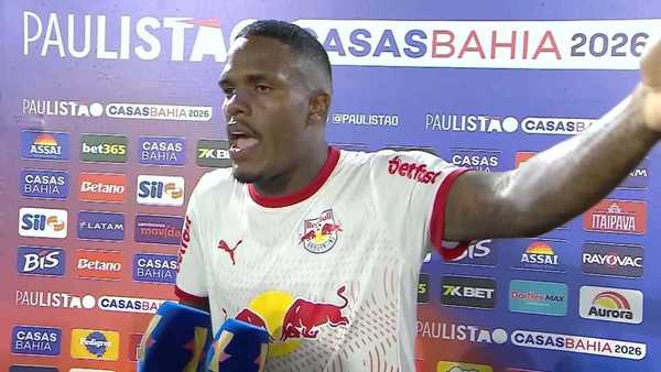 FPF denunciará zagueiro do Bragantino ao TJD por misoginia contra árbitra