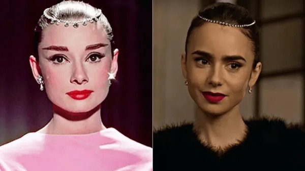 Lily Collins será Audrey Hepburn em filme sobre Bonequinha de Luxo