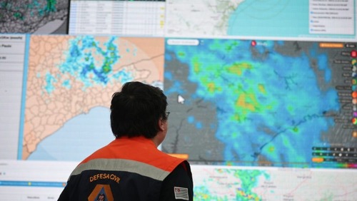 Defesa Civil renova alerta de chuvas intensas em todo estado de São Paulo