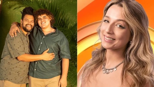 Filho de Babu Santana desmente beijo em Samira do BBB 26: "Ela acreditou"