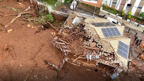 Temporais deixam ao menos 36 mortos na região de Juiz de Fora (MG)