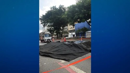 Acúmulo de gases inflamáveis causou explosão na Rua da Consolação, diz Enel