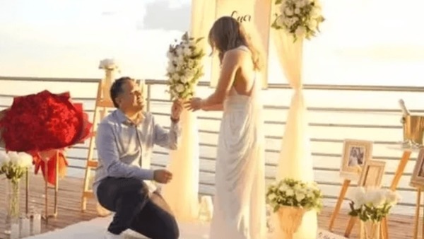 Lucas Buda, do BBB 24, pede namorada em casamento após divórcio polêmico