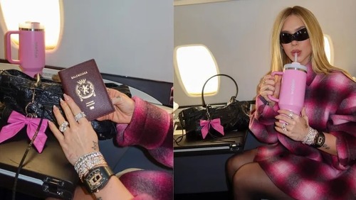 Virginia usa relógio de mais de R$ 1,5 milhão em viagem para a França