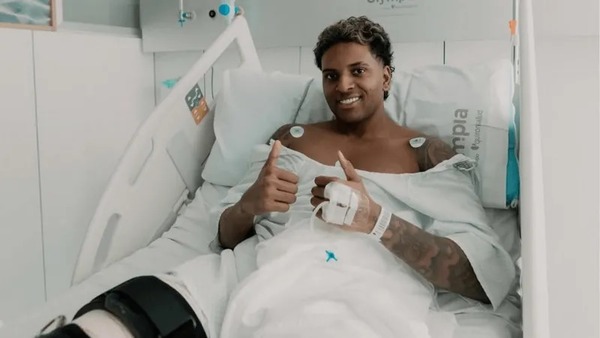 “Nasce um novo Rodrygo”, diz atacante após cirurgia no joelho