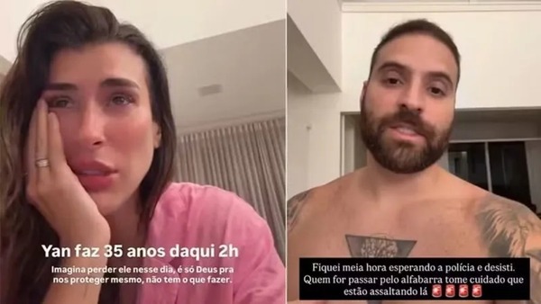 Marido de Luana Zucoloto sofre assalto no RJ: 'Vieram para me matar'