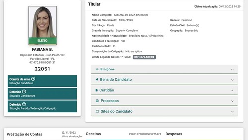 Deputada que fez blackface em SP declarou-se parda à Justiça Eleitoral