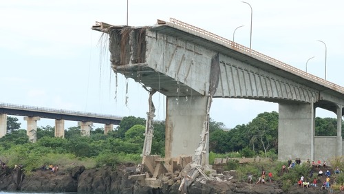 Imagens inéditas mostram desabamento de ponte entre Tocantins e Maranhão