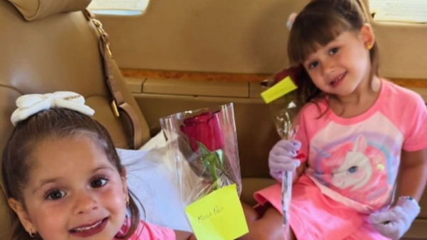 Após polêmica, Zé Felipe envia flores para filhas antes de viagem