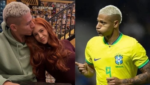 Noiva de Richarlison critica Ancelotti por não convocação: 'Está viajando'