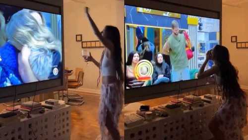 Em meio à polêmica, Marina Sena comemora permanência de Floss no 'BBB'