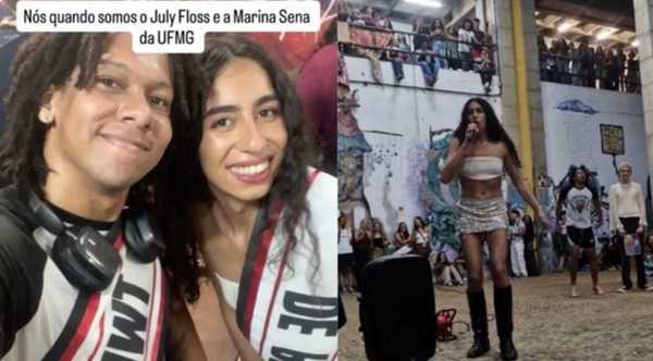 Escola viraliza com concurso de sósias de Marina Sena e Floss; veja vídeo