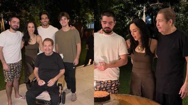 Faustão surge sorridente no aniversário da filha, Lara: 'Muito amor'