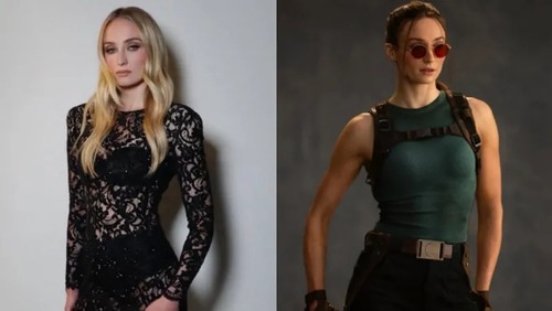 Atriz Sophie Turner sofre acidente durante filmagens da série 'Tomb Raider'