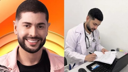 Marcelo, do 'BBB 26', volta à vida real: 'Jaleco e cafézinho'