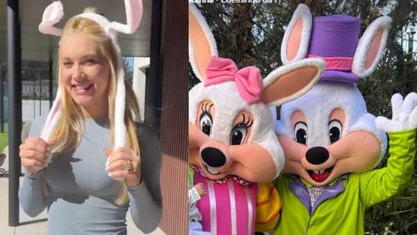 Virginia Fonseca celebra Páscoa com os filhos em mansão de Vini Jr.