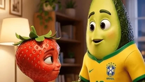 Reality show de frutas com IA esconde temas adultos; especialistas alertam