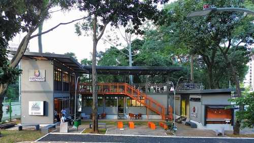 Prefeitura de SP inaugura 1º ponto de apoio para motoboys na Paulista