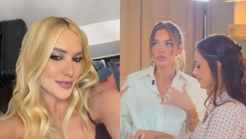 Bruna Biancardi deixa Santos (SP) durante visita de Virginia à cidade