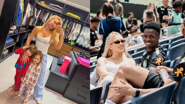 Virginia publica fotos de viagem à Espanha e EUA com filhos e Vini Jr.