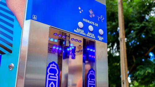 Prefeitura instala bebedouros inteligentes nos espaços públicos de Ribeirão Preto