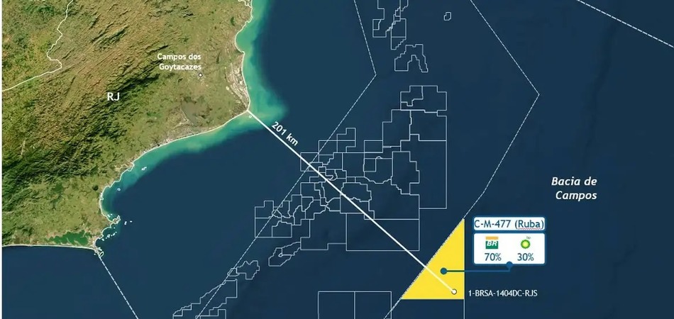 Petrobras faz nova descoberta no pré-sal da Bacia de Campos