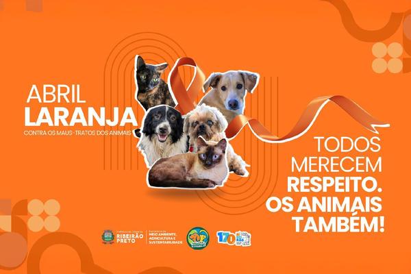 Prefeitura de Ribeirão Preto adere à campanha Abril Laranja
