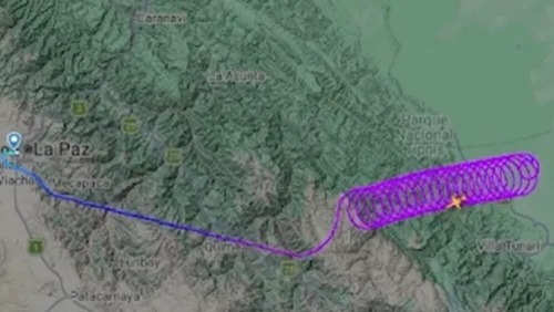 Bolívia investiga "voo fantasma" em acidente de jatinho que deixou mortos