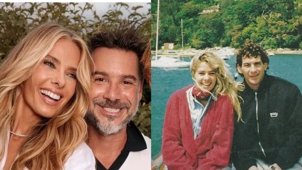 Adriane Galisteu diz que marido a incentivou a contar história com Senna