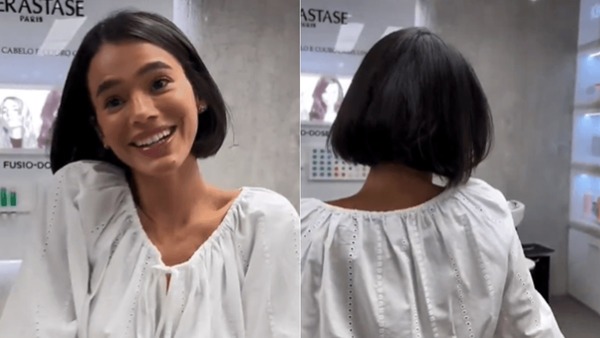 Bruna Marquezine radicaliza e exibe novo corte de cabelo curtíssimo