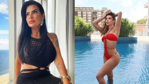 Filha de Solange Gomes assume lugar da mãe na 'Banheira' do 'Domingo Legal'