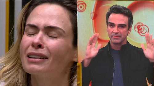 Tadeu Schmidt quebra protocolo para consolar Ana Paula Renault; entenda