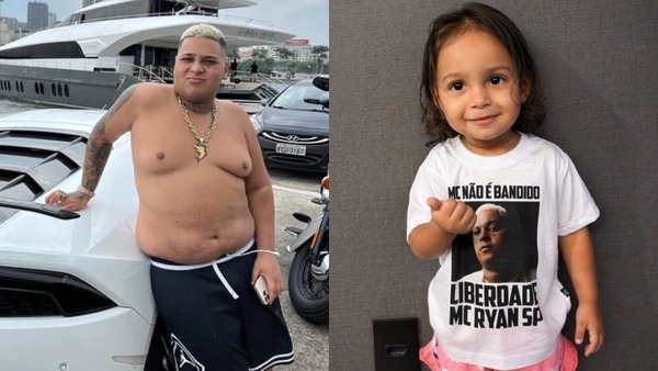MC Ryan SP celebra habeas corpus com passagem bíblica e foto da filha