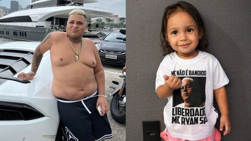 MC Ryan SP celebra habeas corpus com passagem bíblica e foto da filha