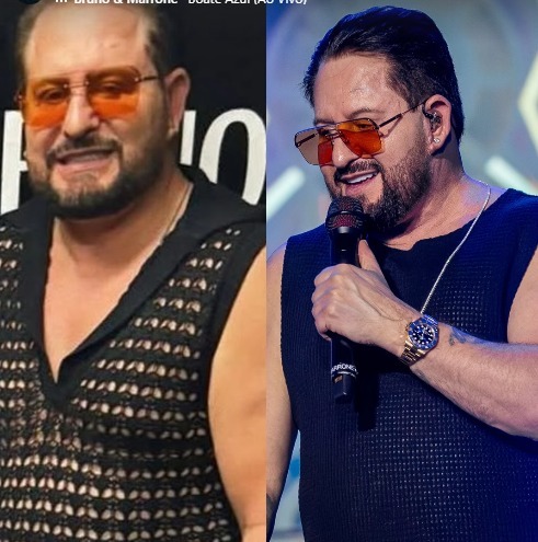 Look fashionista de Marrone vira piada nas redes sociais