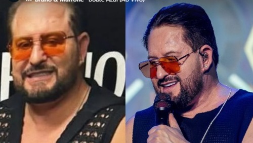 Look fashionista de Marrone vira piada nas redes sociais